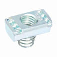 Eaton B-Line Steel Channel Spring Nut, Electro-Plated Zinc