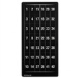 Eaton Panelboard Directory Number Tab for Panelboards Up to 42 Circuits