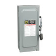 Square D D222N General Duty Fusible Safety Switch, NEMA 1 with Neutral