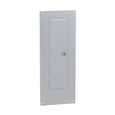 Square D Homeline 24-Space 48-Circuit Convertible Main Breaker Load Center, 100A-200A