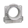 Square D B125 Series Bolt-On Hub, Rainproof