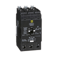 Square D E-Frame Miniature Circuit Breaker, 3-Pole, 480Y/277VAC, 65kA, Bolt-On