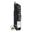 Square D QO Series Dual Function Miniature Circuit Breaker, 1-Pole, 120VAC, 10kA, Bolt-On