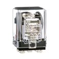 Square D 389F SE Series DPDT Power Relay, 24 VDC Coil, Plug-In Socket Mount