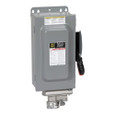 Square D Heavy Duty Fusible Safety Switch, 30A, 600VAC/DC, 3-Pole, NEMA 12K
