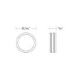 WAC Lighting X10-HLD-BK X Track Outdoor Accessory Holder, Aluminum