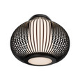WAC Lighting BK FMW706616 Poppin 4-CCT LED Outdoor Flush Mount