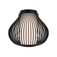 WAC Lighting BK FMW706616 Poppin 4-CCT LED Outdoor Flush Mount