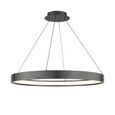 WAC Lighting DB Rounder 4-CCT LED Pendant, Aluminum