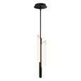 WAC Lighting BK Dripstone 4-CCT LED Mini-Pendant, Aluminum & Acrylic