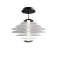 WAC Lighting PD4206 Loopey 4-CCT LED Mini-Pendant, Aluminum & Acrylic