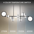 WAC Lighting PD-835 Satalite 4-CCT LED Linear Pendant