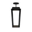 WAC Lighting BK Levee LED Outdoor Mini-Pendant, Stainless Steel