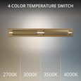 WAC Lighting WS-715 Spectacle 4-CCT LED Bath Vanity & Wall Light