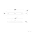 WAC Lighting WS-715 Spectacle 4-CCT LED Bath Vanity & Wall Light