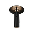 WAC Lighting BK Ventt LED Outdoor Wall Sconce, Aluminum