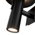 WAC Lighting BK Ventt LED Outdoor Wall Sconce, Aluminum