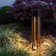 WAC Lighting Chamber LED Bollard Light, Cast Aluminum, IP66 Rated