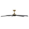 Modern Forms FR-D2602 Crown 62" 5-Blade Smart DC Ceiling Fan with Alabaster LED
