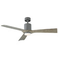 Modern Forms FR-W1811 Aviator 3-Blade Smart Ceiling Fan, Weathered Gray
