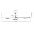 Modern Forms FR-W2401 Zephyr 5 5-Blade Smart DC Ceiling Fan