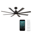 Modern Forms FR-W2403 56" Size Matters 8-Blade Smart Ceiling Fan, Bronze