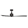 Modern Forms FR-W2404 Spinster 3-Blade Smart Ceiling Fan with Integrated LED, Matte Black