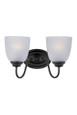 Maxim Lighting Stefan 2-Light Bath Vanity