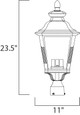 Maxim Lighting Knoxville 3-Light Outdoor Post MAX-1131