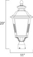Maxim Lighting Knoxville 1-Light Outdoor Pole/Post Lantern MAX-1121