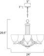 Maxim Lighting Axis 5-Light Chandelier