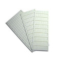 ABB 1SNA Terminal Block Marker Cards, Polyamide, 1SN Series