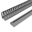 ABB 8/12 Slotted Wiring Duct, Thermoplastic with Cover