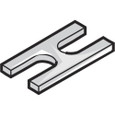 ABB EL6 Cross Spacing Jumper, Grey
