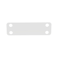 Panduit MP150-C Nylon Marker Plate, Cable Tie Mount