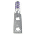 Panduit LCC Series Two-Hole Long-Barrel Compression Lug, Tin-Plated Copper