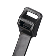 Panduit PRT Series Releasable Cable Tie, Weather-Resistant Nylon 6.6