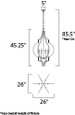 Maxim Lighting Crest 6-Light Chandelier