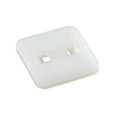 Panduit AM2-C Low-Profile Cable Tie Mount, Nylon 6.6