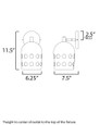 Maxim Lighting Dottie 1-Light Adjustable Sconce