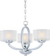 Maxim Lighting Elle 3-Light Semi-Flush Mount/Chandelier