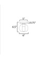 Maxim Lighting Knox 1-Light Flush Mount