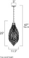 Maxim Lighting Twirl 1-Light Pendant