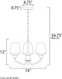 Maxim Lighting Goblet 3-Light Chandelier