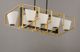 Maxim Lighting Oblique 8-Light Linear Pendant