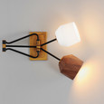 Maxim Lighting Akimbo 2-Light Swing Arm Wall Sconce W LED Bulbs
