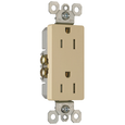 Pass & Seymour 885 Series Decorator Tamper-Resistant Receptacle, 15A 125V