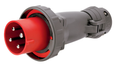 Pass & Seymour Pin & Sleeve Watertight 3-Pole 4-Wire 250V Plug, IEC 309