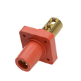 Pass & Seymour 40FRBG Series 16 Double Set Screw Panel Mount Connector, 400A 600V