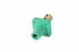 Pass & Seymour 40FRBG Series 16 Double Set Screw Panel Mount Connector, 400A 600V